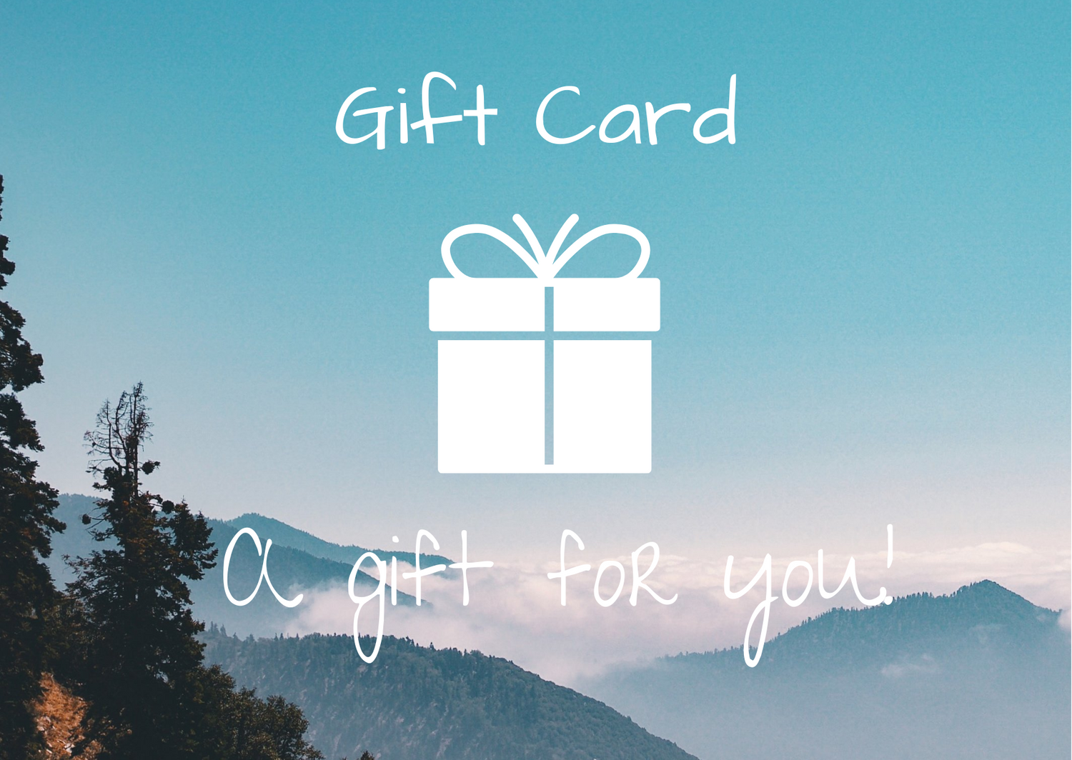 Gifft Card now Available!